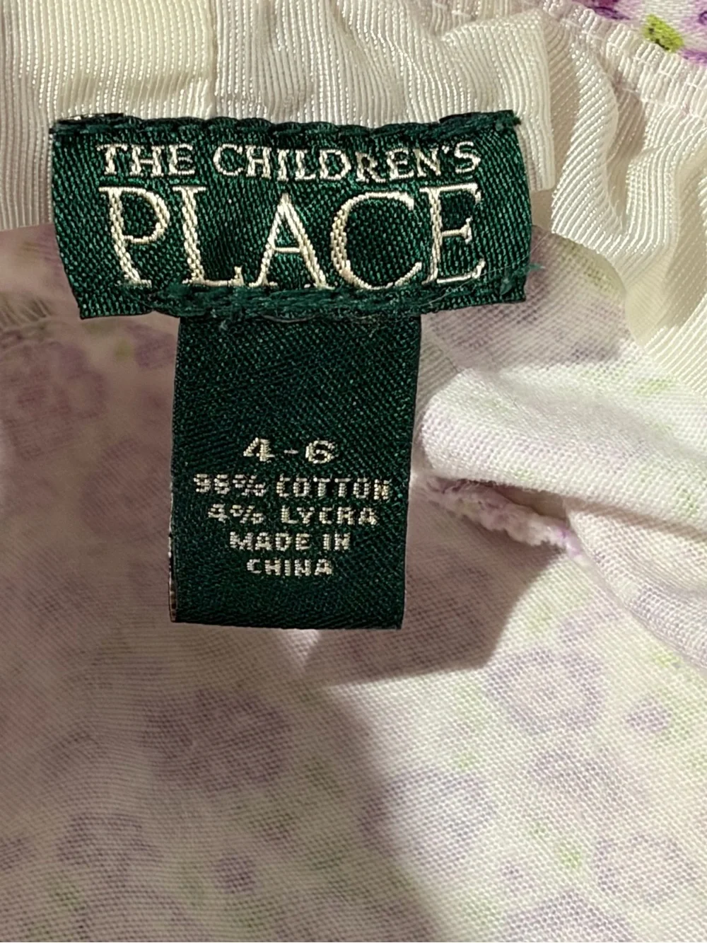 The Children's Place Purple Floral Bucket Hat